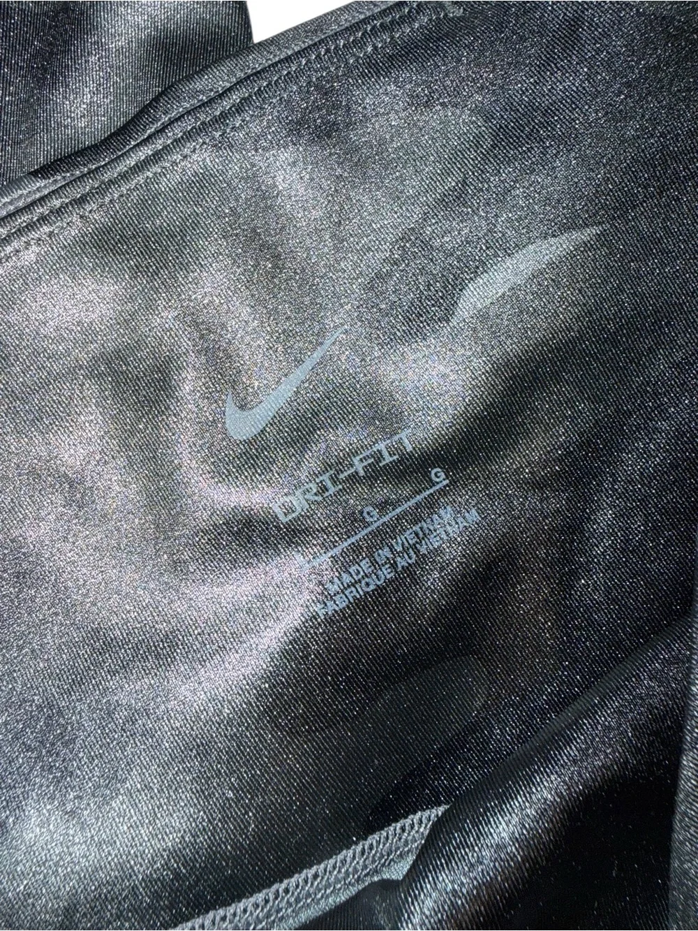 Nike Black & Gray Camo Leggings